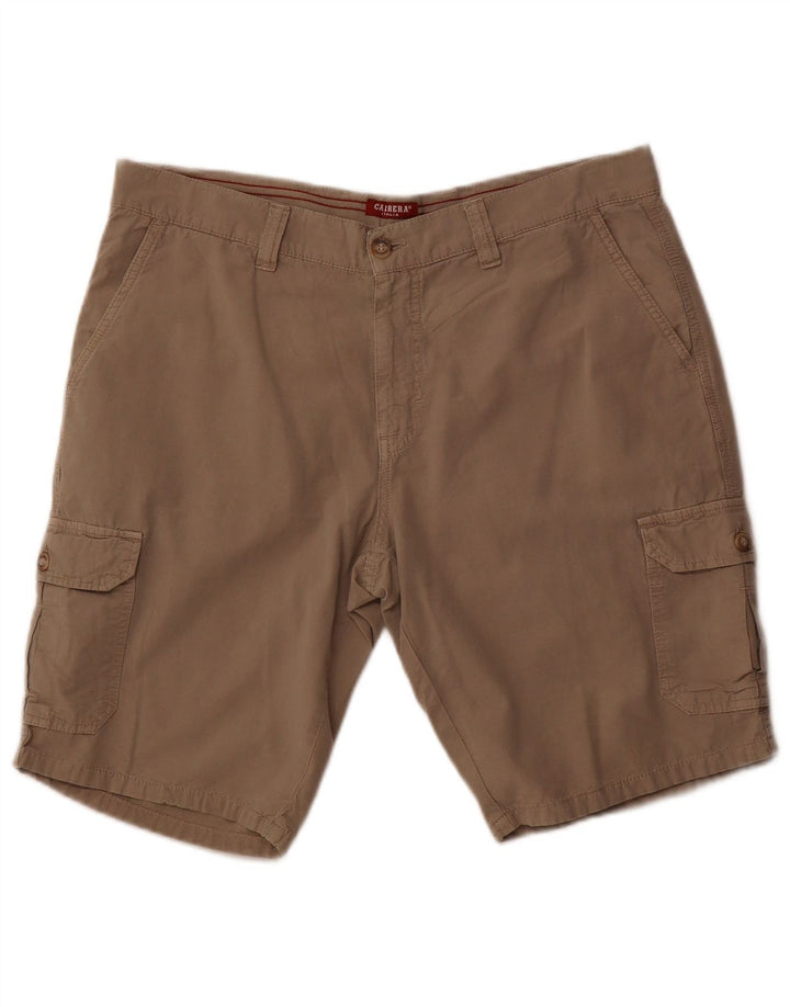 Carrera Herre 618 Cargo Shorts W36 Stor Beige Bomuld