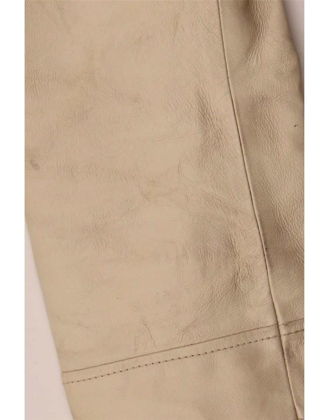 Conbipel Dame Læderjakke IT 42 Medium Beige