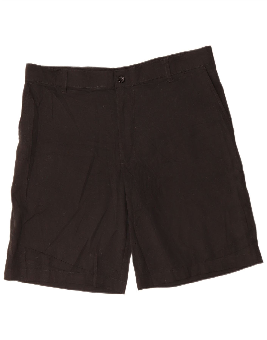 RUSSELL ATHLETIC Herre Chino Shorts W34 Large Black Polyester