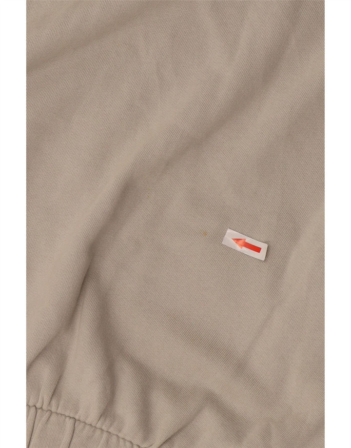 Zara Womens Crop Sweatshirt Jumper UK 10 Small Grå Bomuld