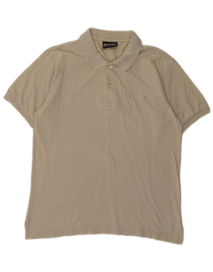 Lotto Herre Polo Shirt Lille Beige