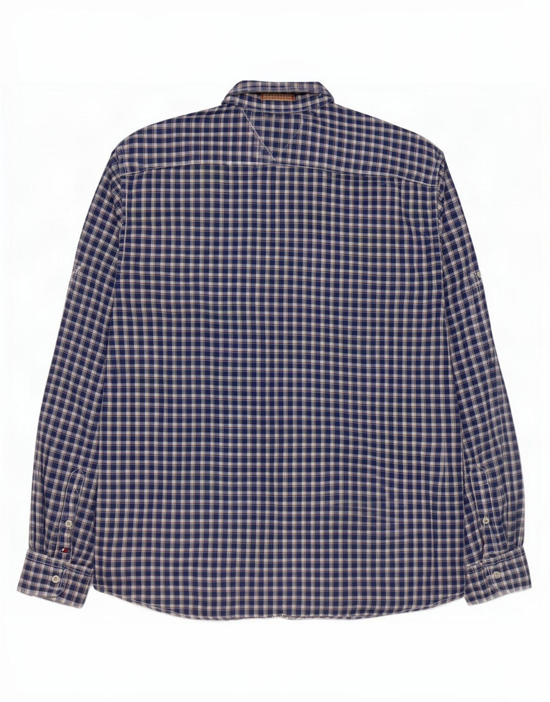 Tommy Hilfiger Herre Vintage Fit Shirt XL Blue Gingham