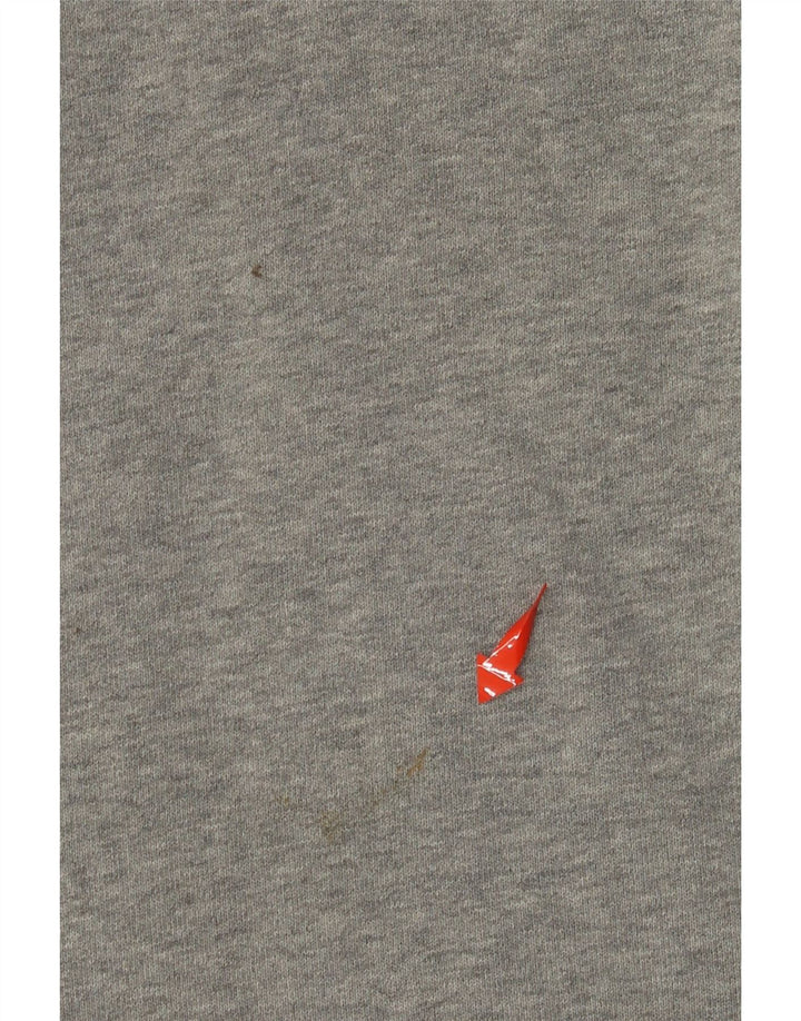 TOMMY HILFIGER Grafisk hættetrøje til mænd mellemgrå Colourblock Bomuld