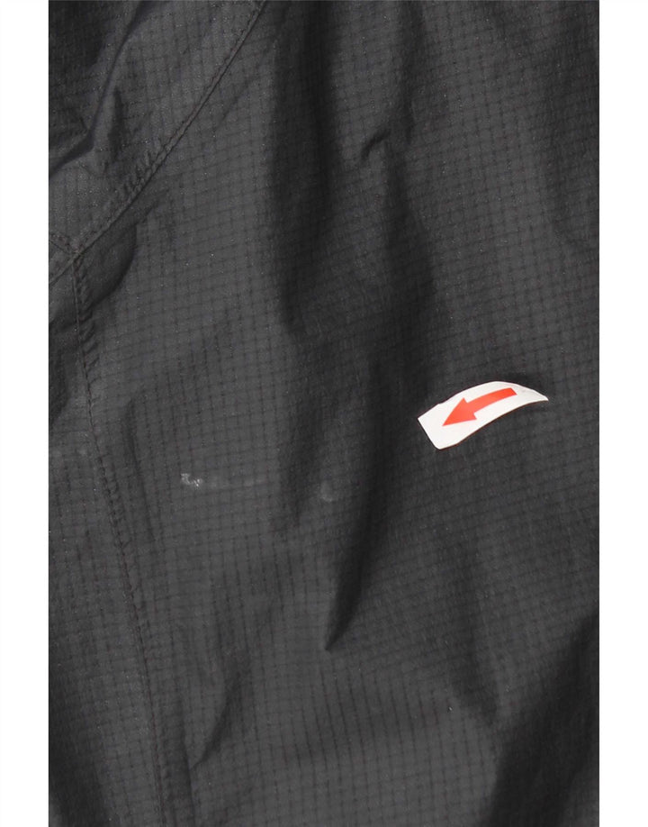 Berghaus Regnjakke med hætte til kvinder UK 14 Stor grå nylon
