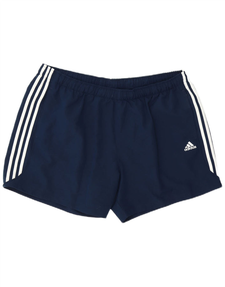 Adidas Herre Climalite Sportshorts 3XL Navyblå polyester