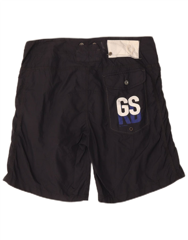 G-Star Badeshorts til mænd Large Navy Blue Colourblock Nylon
