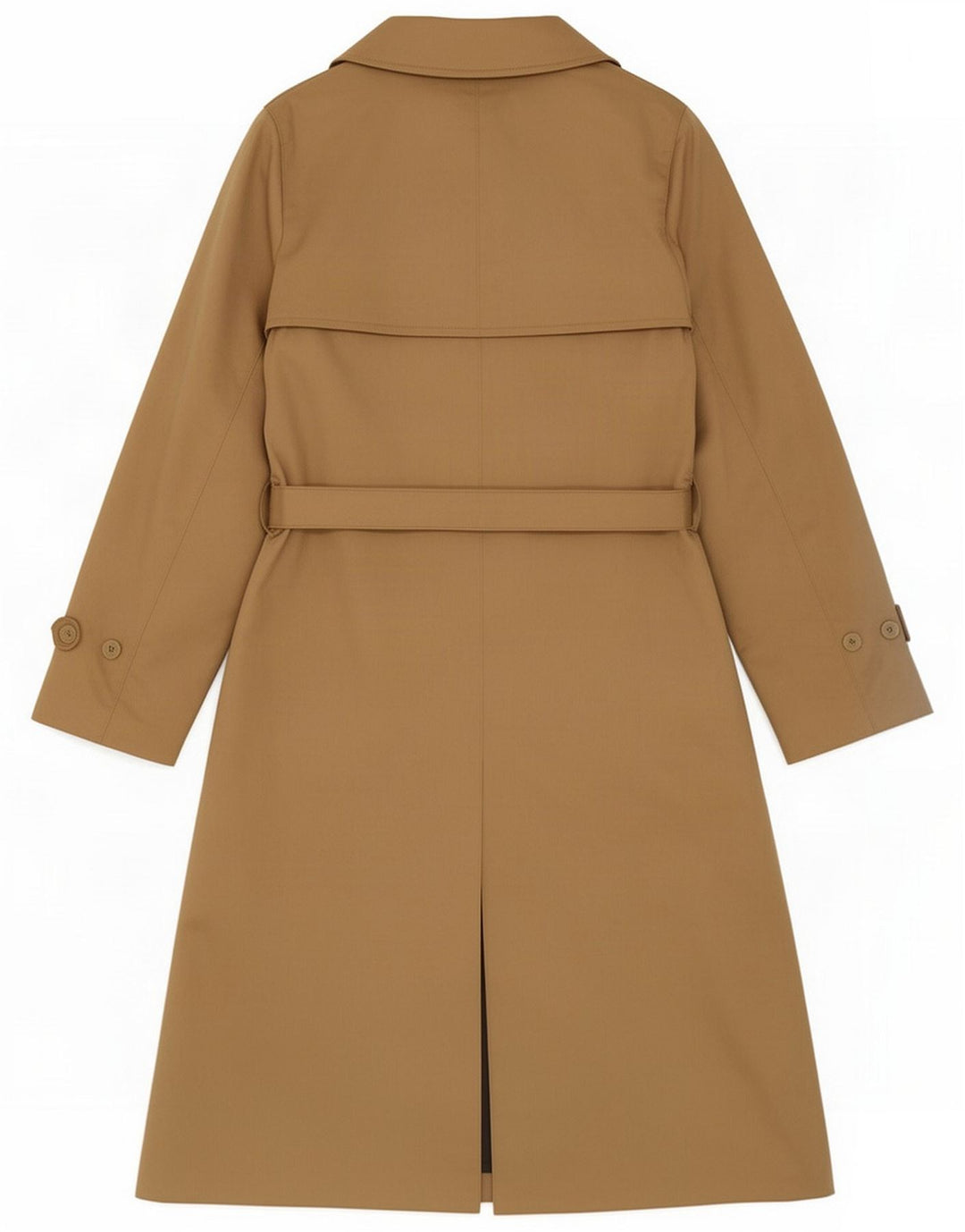 Vintage Trench Coat til kvinder IT 42 Medium Beige Bomuld
