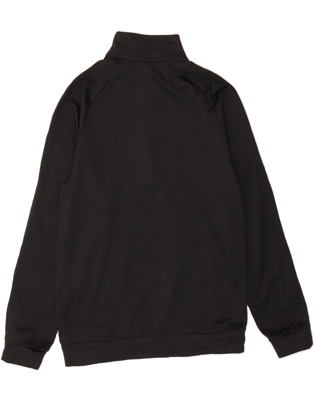 NIKE Mens Dri Fit Zip Neck Sweatshirt Jumper Small Black Polyester Vintage Nike and Second-Hand Nike from Messina Hembry 
