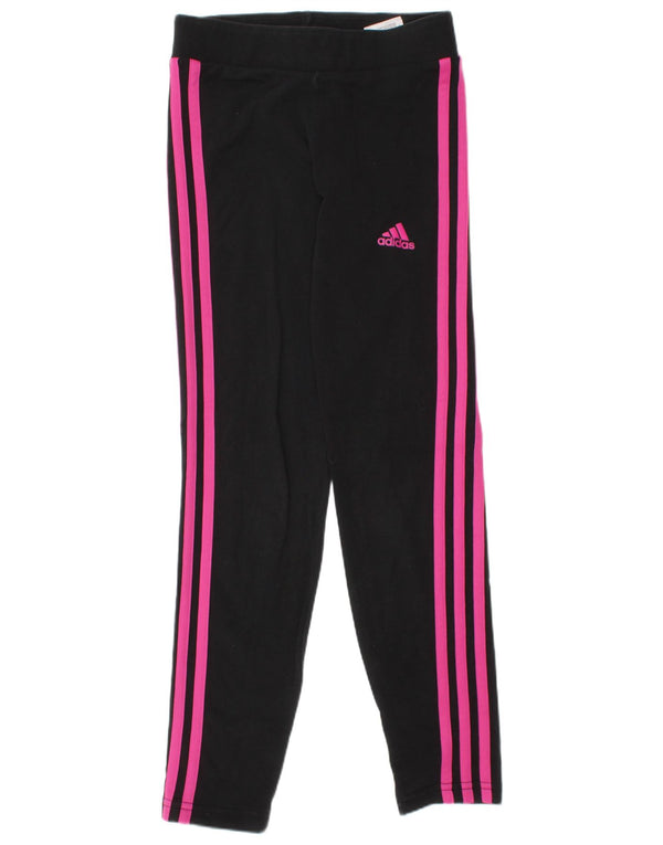 Adidas pigeleggings 9-10 år sort bomuld