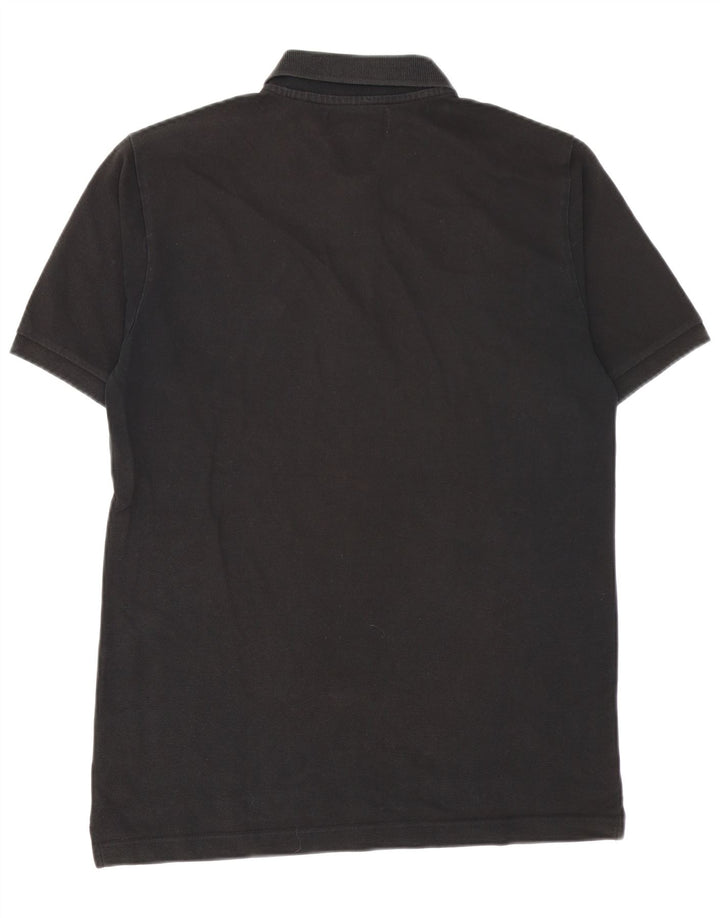 Kappa herre poloshirt Medium sort bomuld