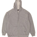 EDDIE BAUER Mens Zip Hoodie Sweater XL Grey Viscose Vintage Eddie Bauer and Second-Hand Eddie Bauer from Messina Hembry 