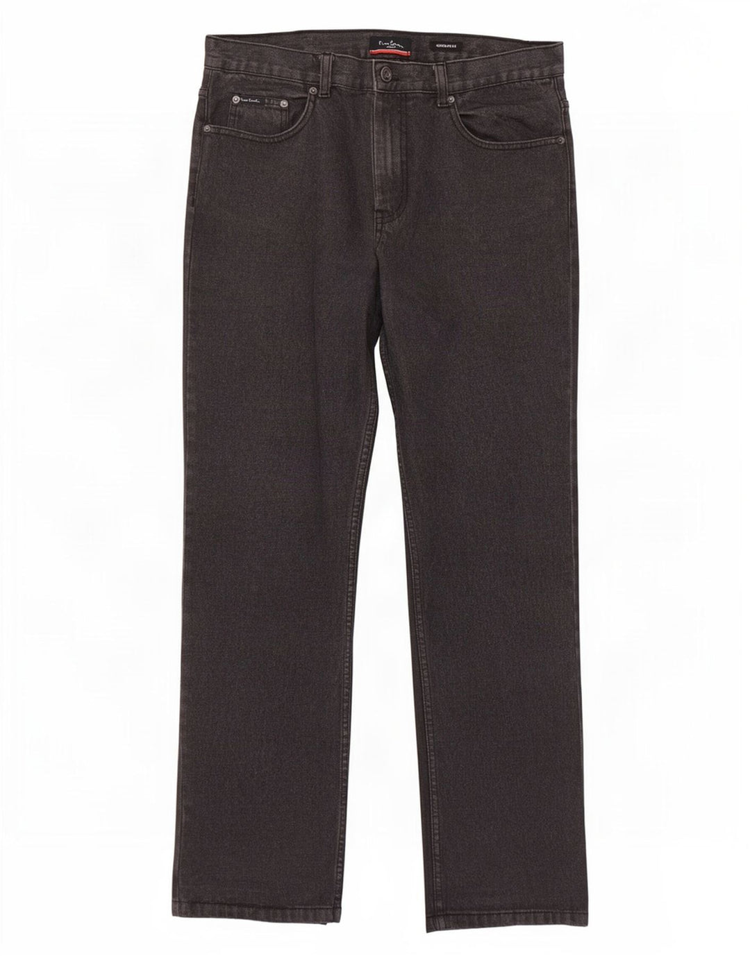 Pierre Cardin Herre Regular Fit Straight Jeans W34 L31 Grå Bomuld