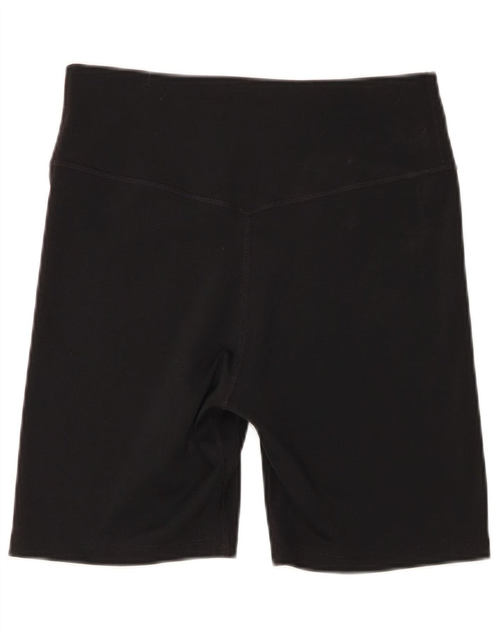 Nike Dame Dri Fit Sports Shorts UK 12 Medium Sort Polyester