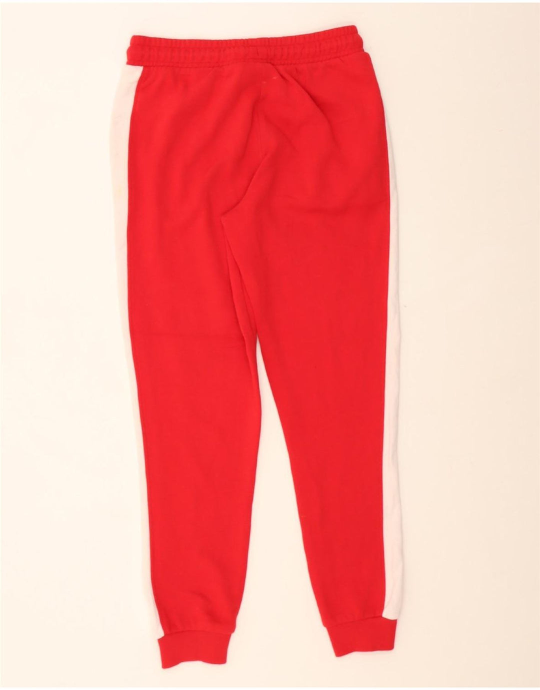 FILA Mens Tracksuit Trousers Joggers Small  Red Colourblock Cotton Vintage Fila and Second-Hand Fila from Messina Hembry 