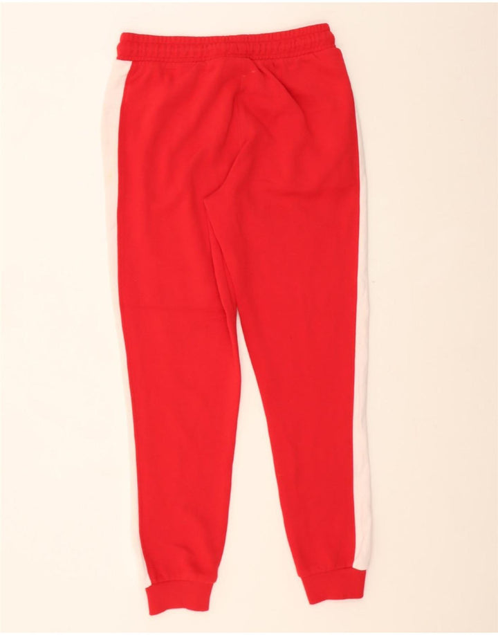 FILA Mens Tracksuit Trousers Joggers Small  Red Colourblock Cotton Vintage Fila and Second-Hand Fila from Messina Hembry 