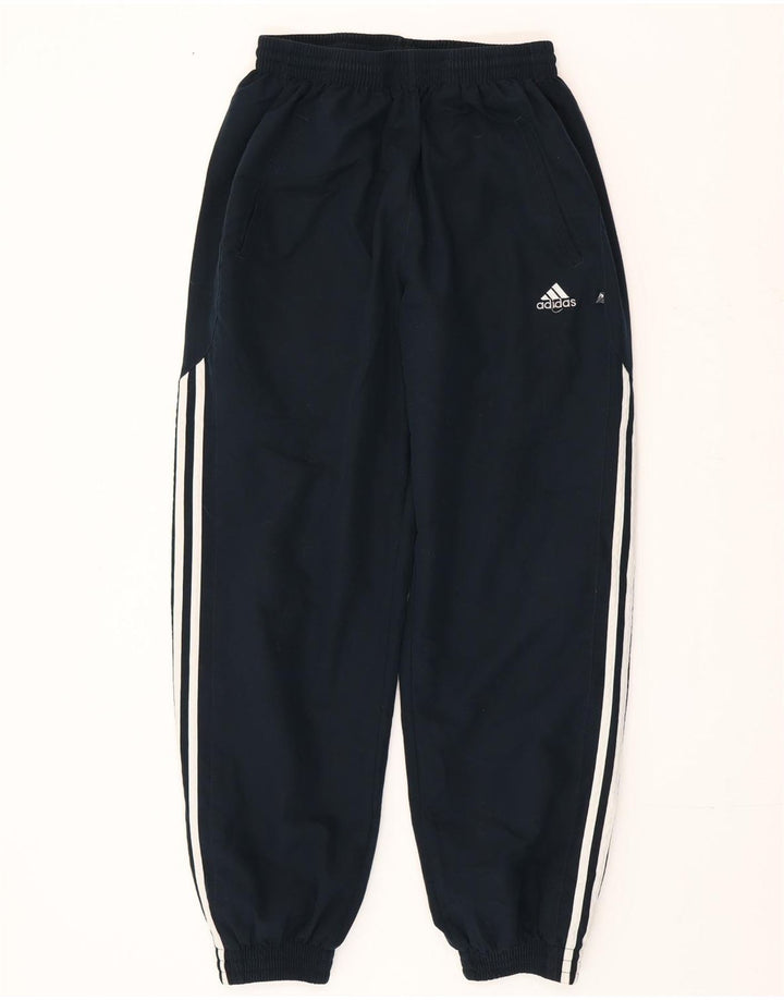 Adidas Dame træningsdragt Bukser Joggers UK 12 Medium Navy Blue Polyester