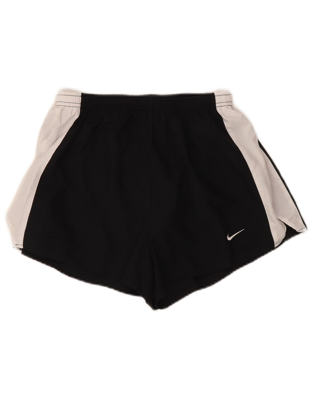 Nike Dame Dri Fit sportsshorts Medium Sort Colourblock Polyester