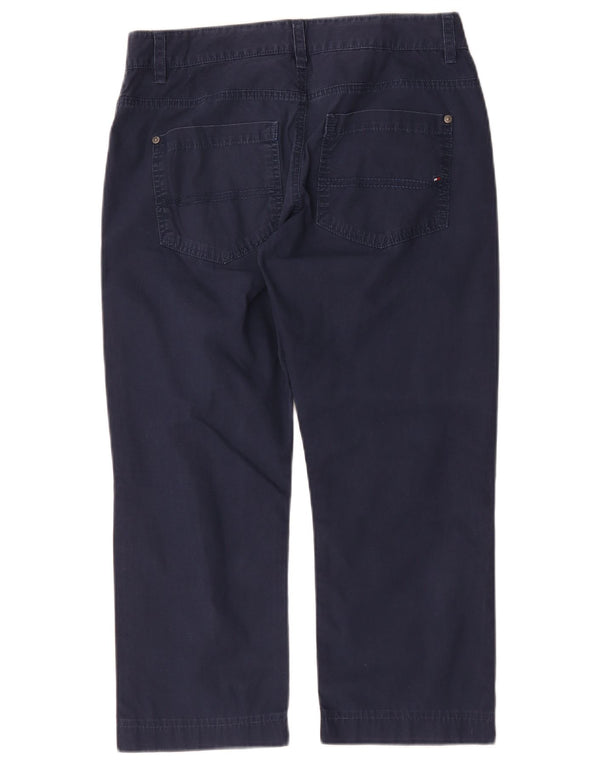 Tommy Hilfiger drenge lige cropped bukser 15-16 år W32 L23 marineblå