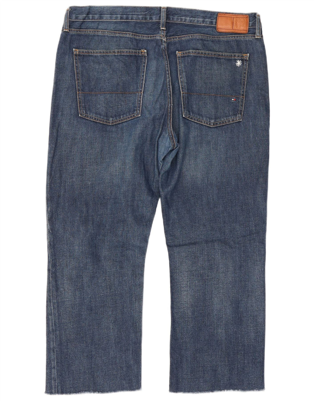 Tommy Hilfiger Herre Cropped Jeans W38 L25 Blå Bomuld