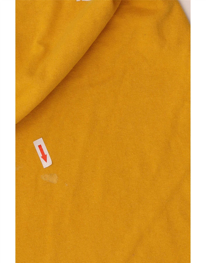 Dickies Herre Grafisk T-Shirt Top XL Gul Bomuld
