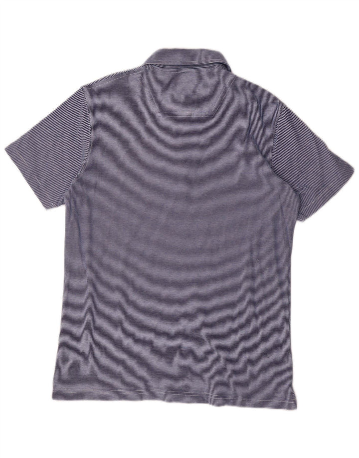 TIMBERLAND Herre Regular Fit poloshirt mellemblå stribet bomuld
