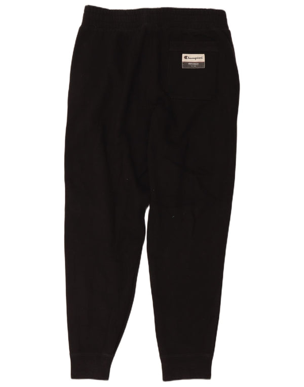 Champion Womens træningsdragt Bukser Joggers UK 14 Large Black Bomuld