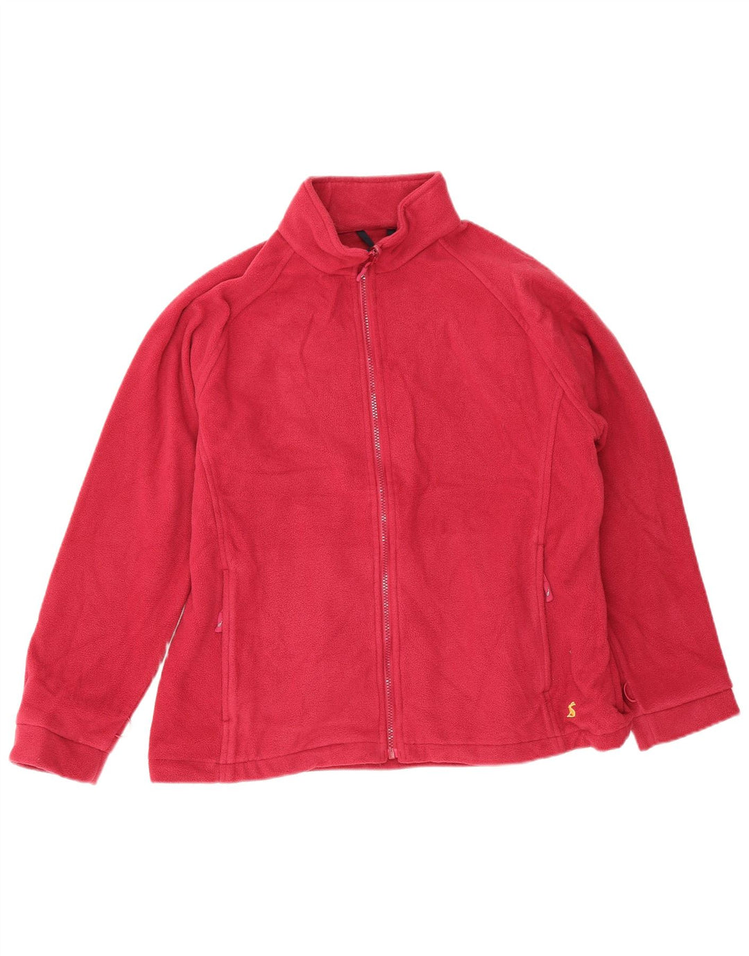 Joules Dame Oversized Liner Fleece Jakke UK 16 Large Pink Polyester