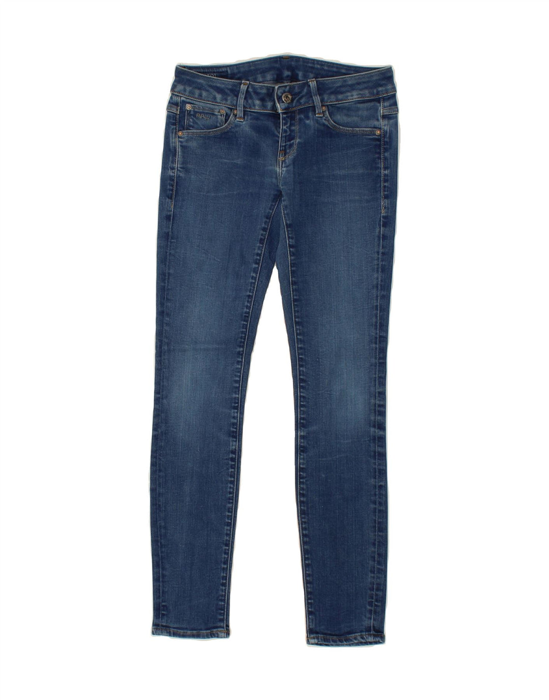 G-STAR Womens Skinny Jeans W27 L26 Blue Vintage G-Star and Second-Hand G-Star from Messina Hembry 