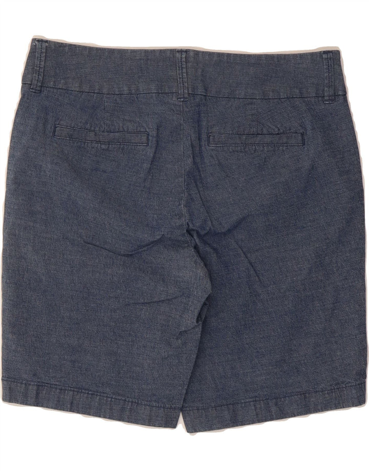 J. CREW Womens Frankie Chino Shorts US 8 Medium W32  Blue Cotton Vintage J. Crew and Second-Hand J. Crew from Messina Hembry 