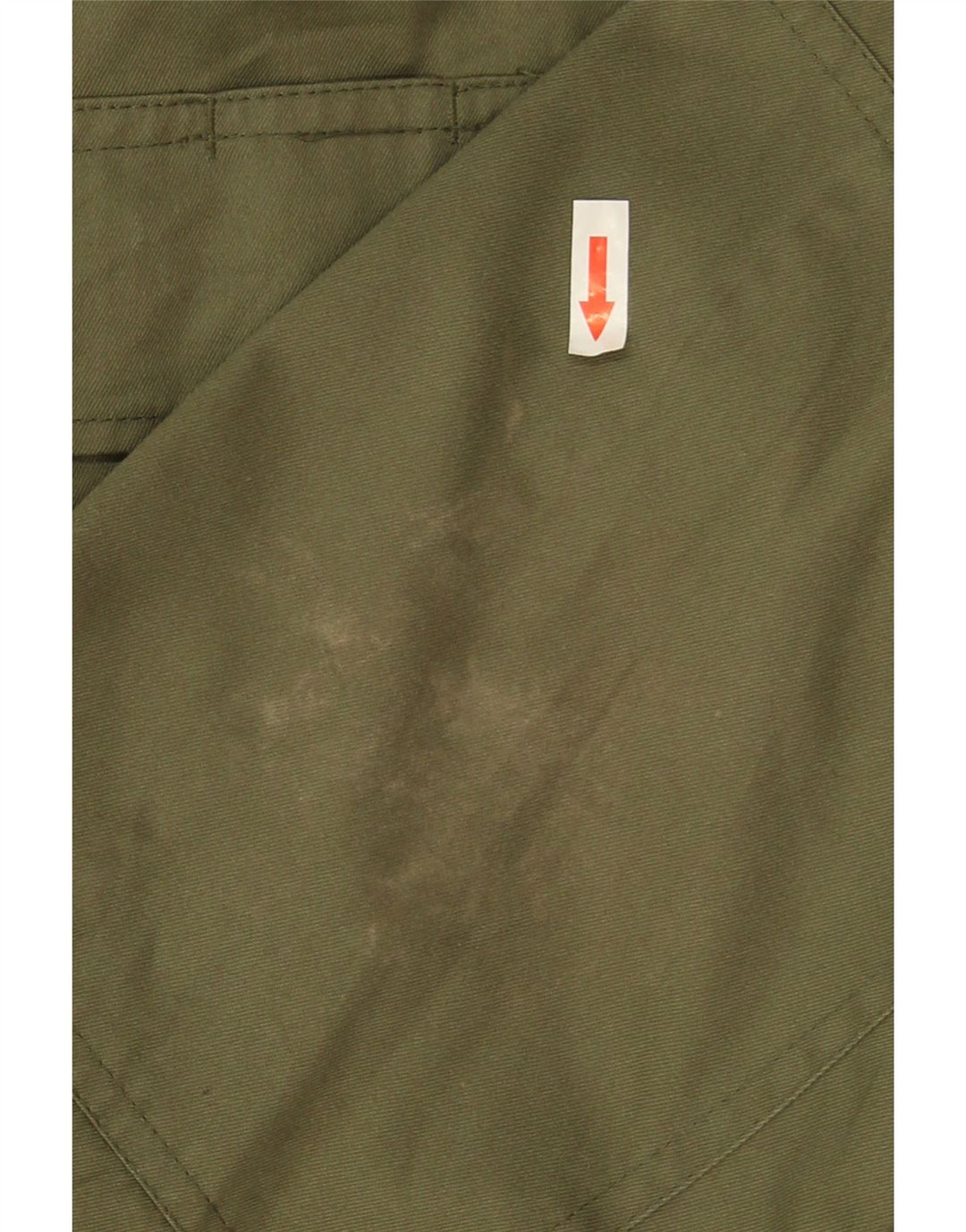 Vintage Herre Utility Jacket UK 40 Large Khaki Polyester