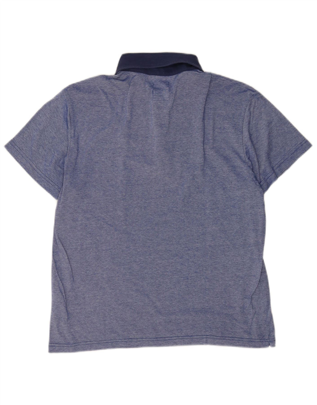 Henry Cottons Herre Slim Fit Polo Shirt Medium Blue Cotton