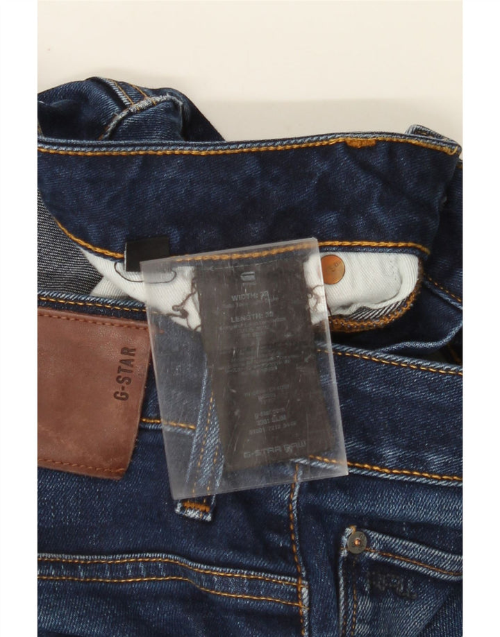 G-STAR Slim Jeans til mænd W32 L32 Marineblå bomuld