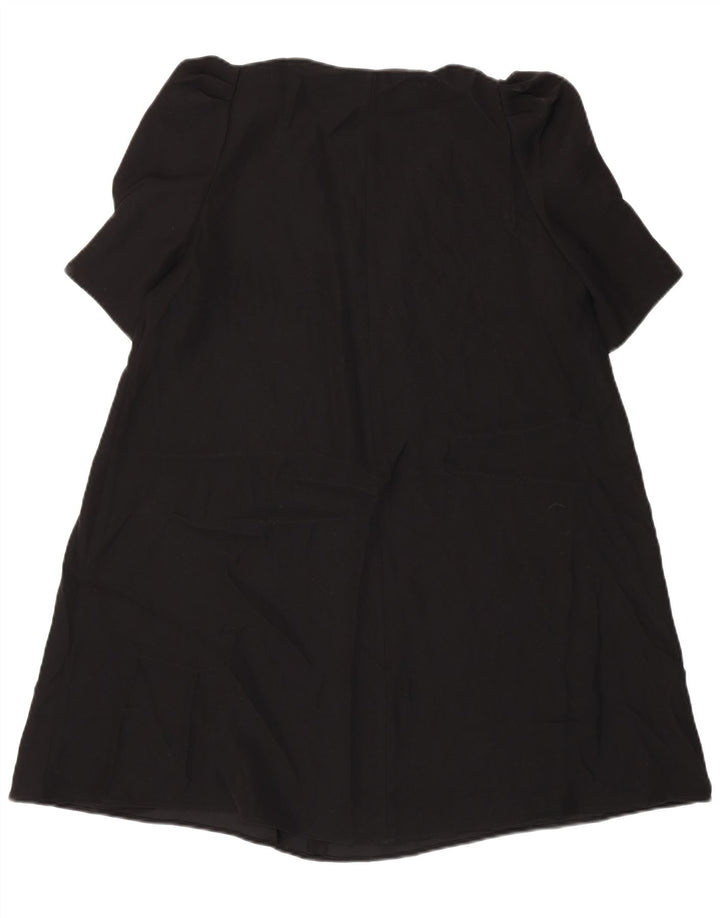 Zara Dame A-Line Kjole UK 16 Large Sort