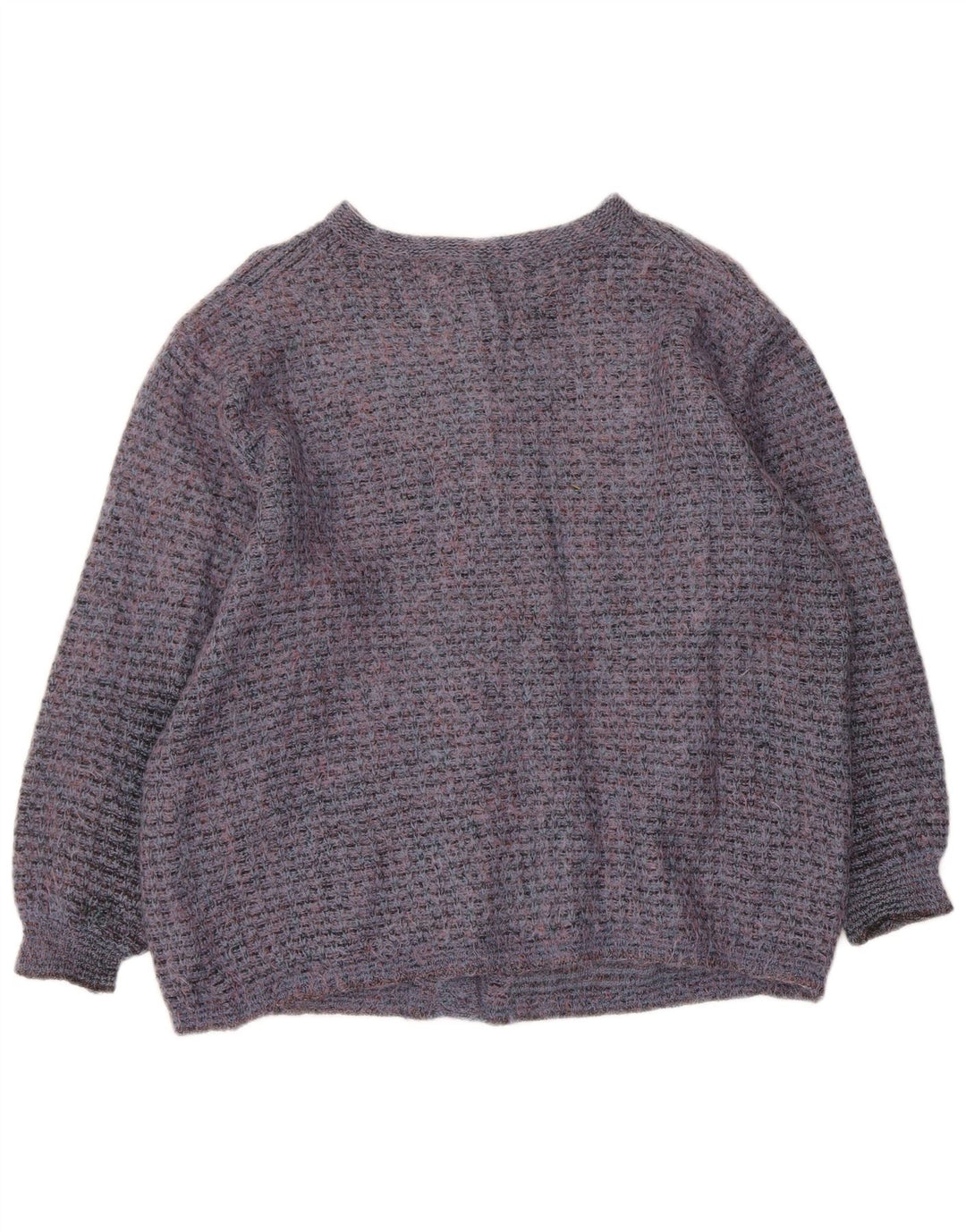 Vintage dame cardigan sweater UK 16 Large Blue