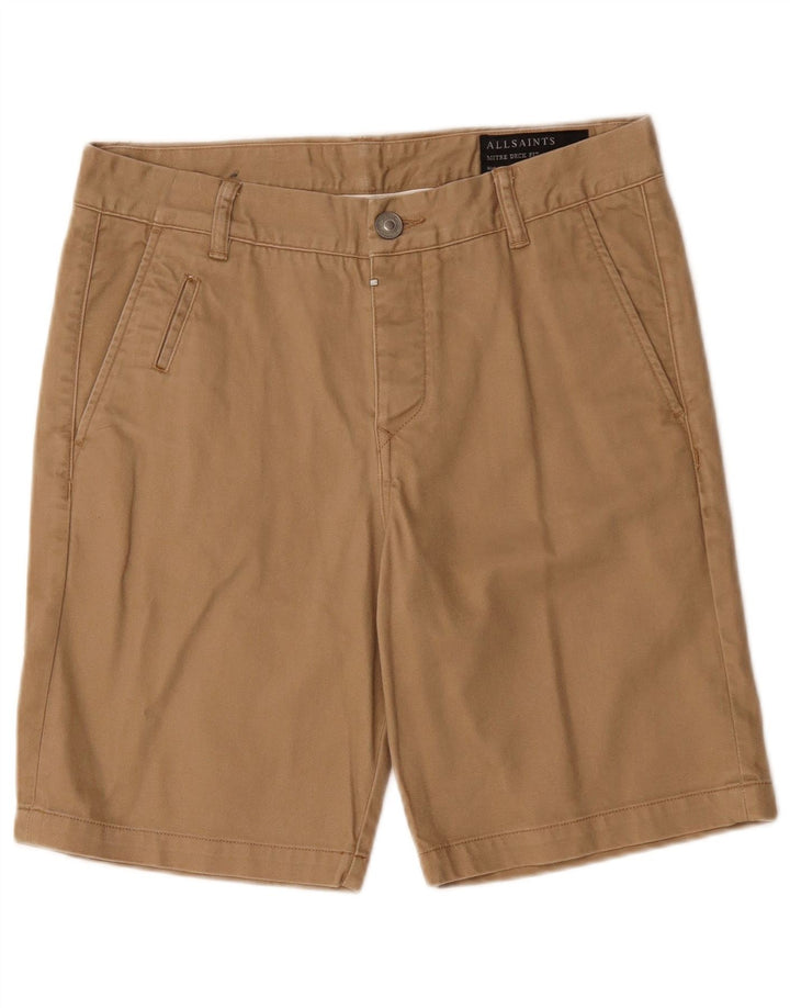 All Saints Herre Chino Shorts W30 Medium Beige Bomuld