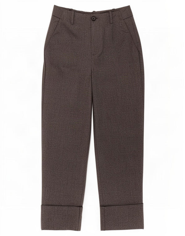 Zara Dame Højtaljede Casual Bukser EU 36 XS W26 L27 Grå Polyester