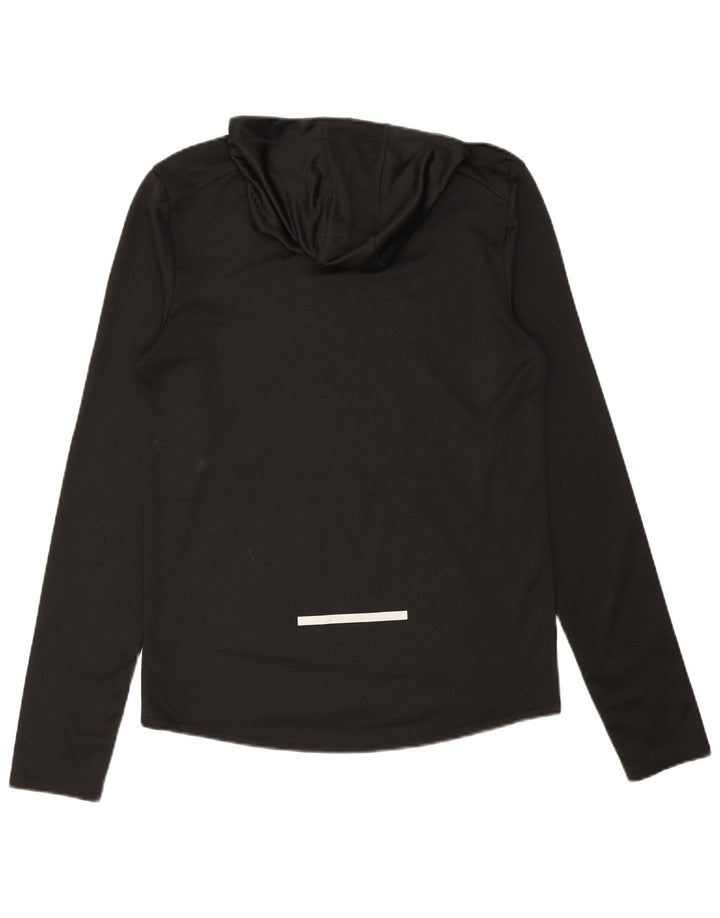 Russell Athletic Herre Top Langærmet UK 34/36 Small Black Polyester