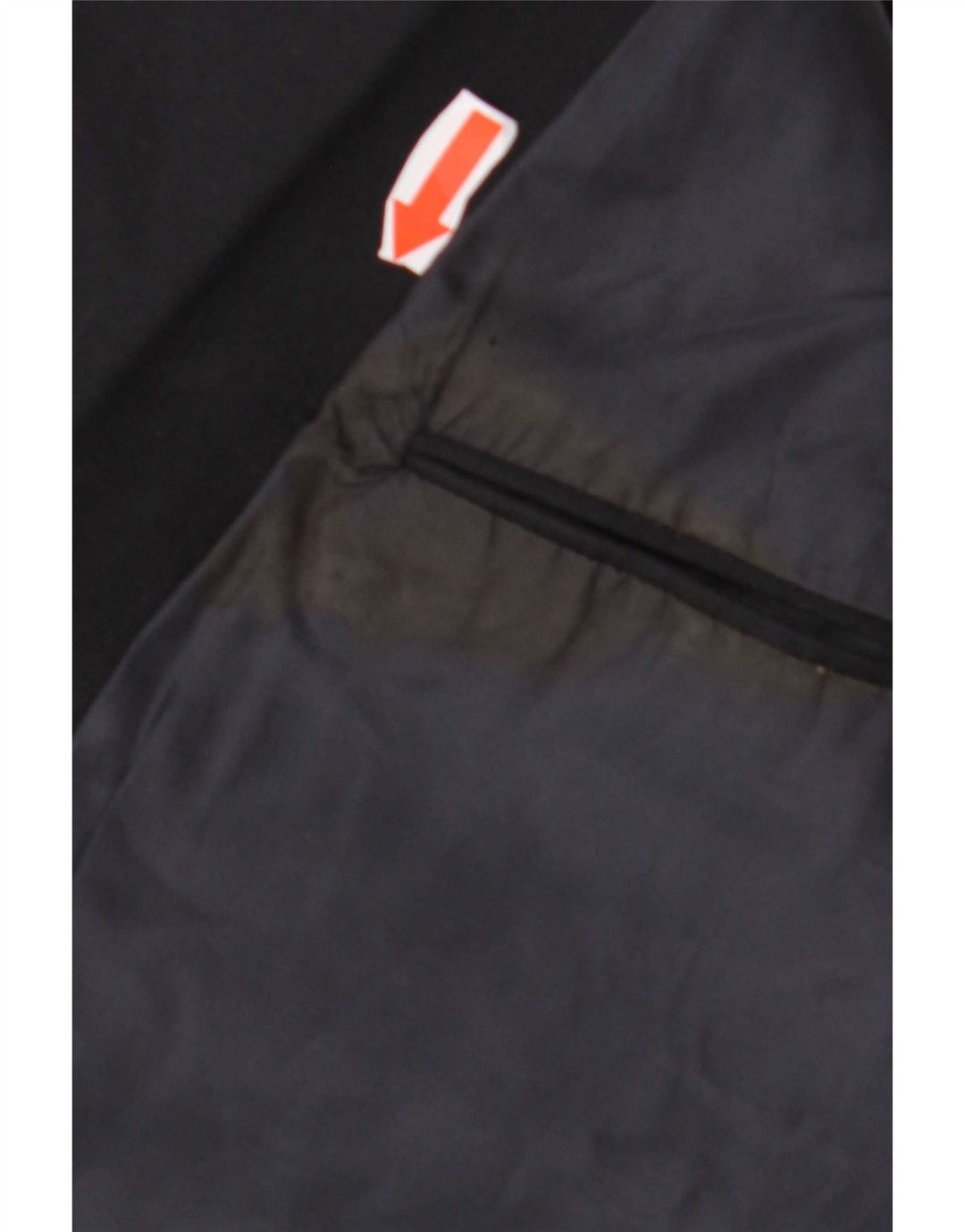 St Michael Dobbeltradet blazerjakke til mænd UK 38 Medium Navy Blue Wool