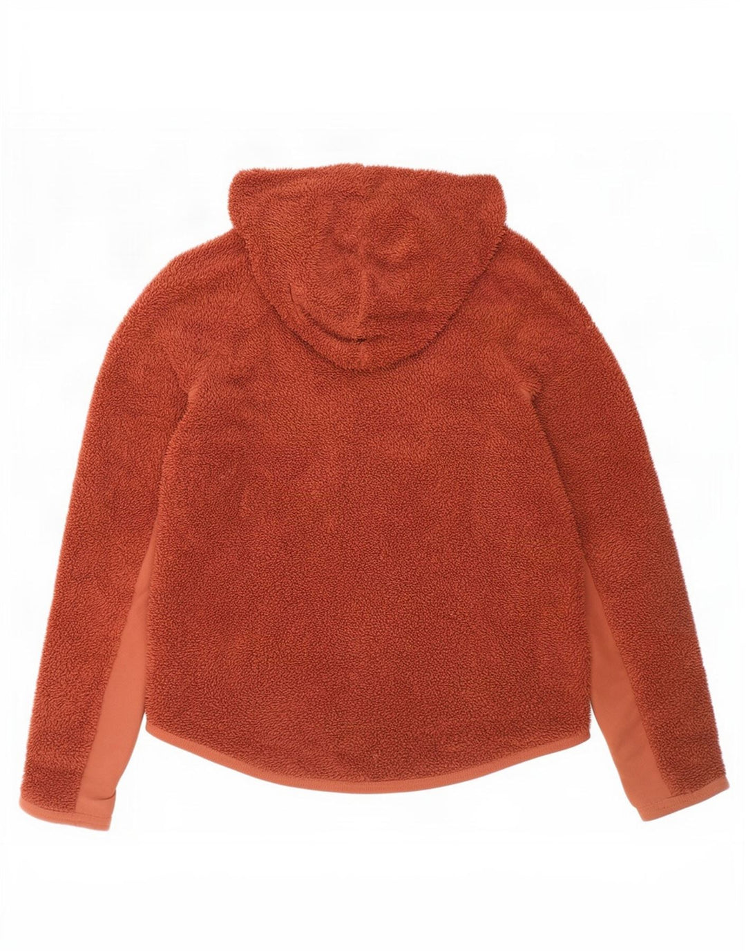 Nike Dame Hætte Oversized Fleece Jumper UK 10 Lille brun polyester