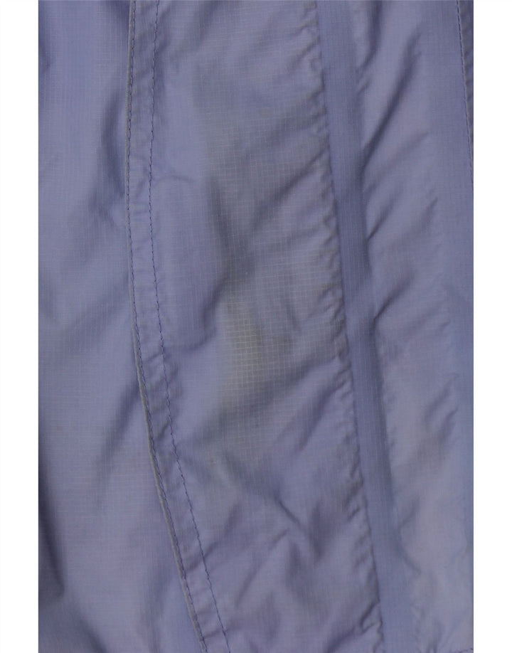 Berghaus Dame Oversized Hætte Regnjakke UK 12 Medium Lilla Nylon