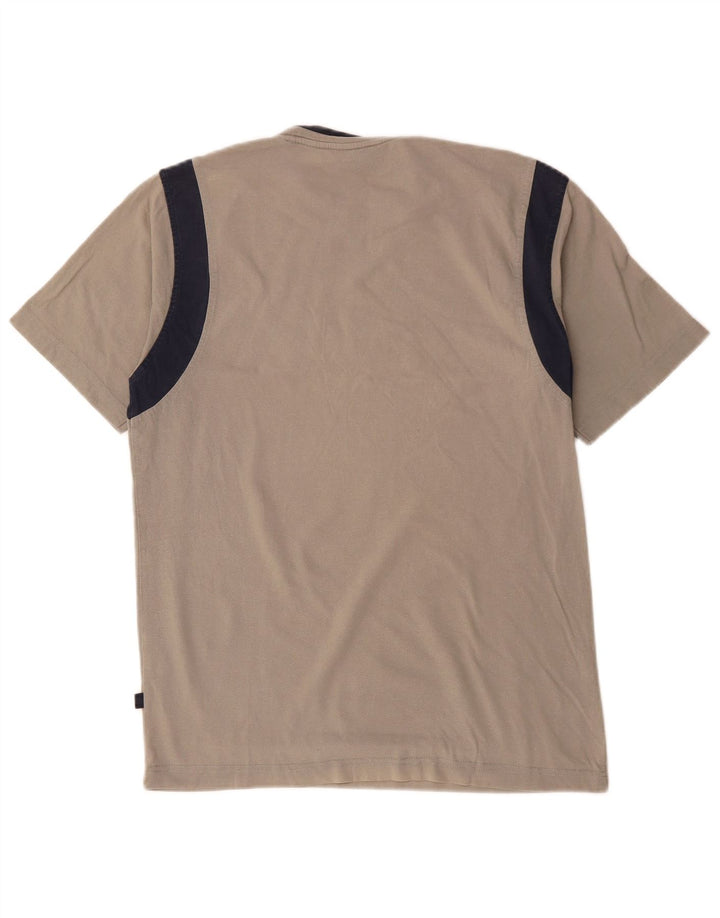 Asics Herre Grafisk T-Shirt Top Lille Grå Colourblock Bomuld