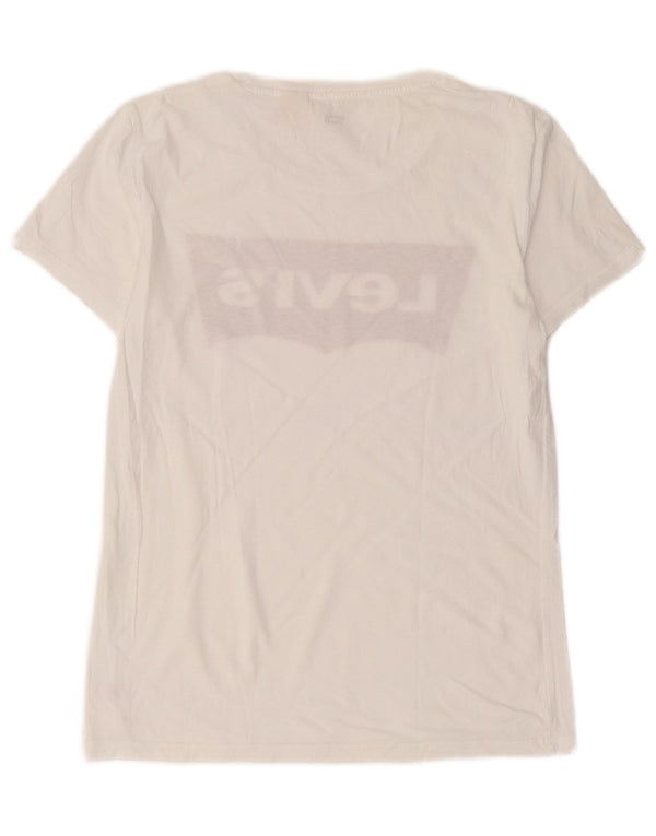 Levi's Grafisk T-shirt top til kvinder DK 6 XS Hvid