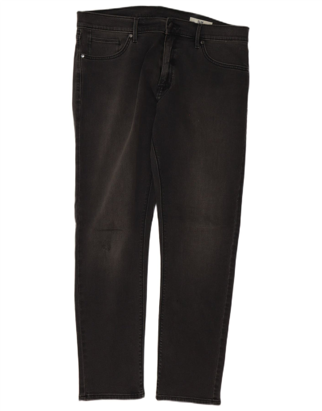 Marks & Spencer Herre Slim Jeans W36 L31 Grå Bomuld