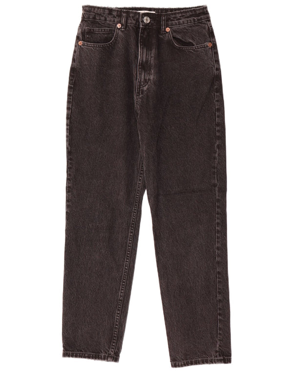 Zara Womens Tapered Jeans EU 38 Small W28 L28 Grå Bomuld