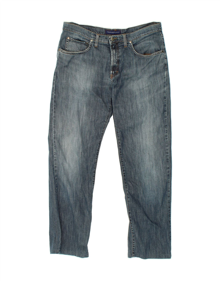 TRUSSARDI Mens Slim Jeans W36 L30  Blue Vintage Trussardi and Second-Hand Trussardi from Messina Hembry 