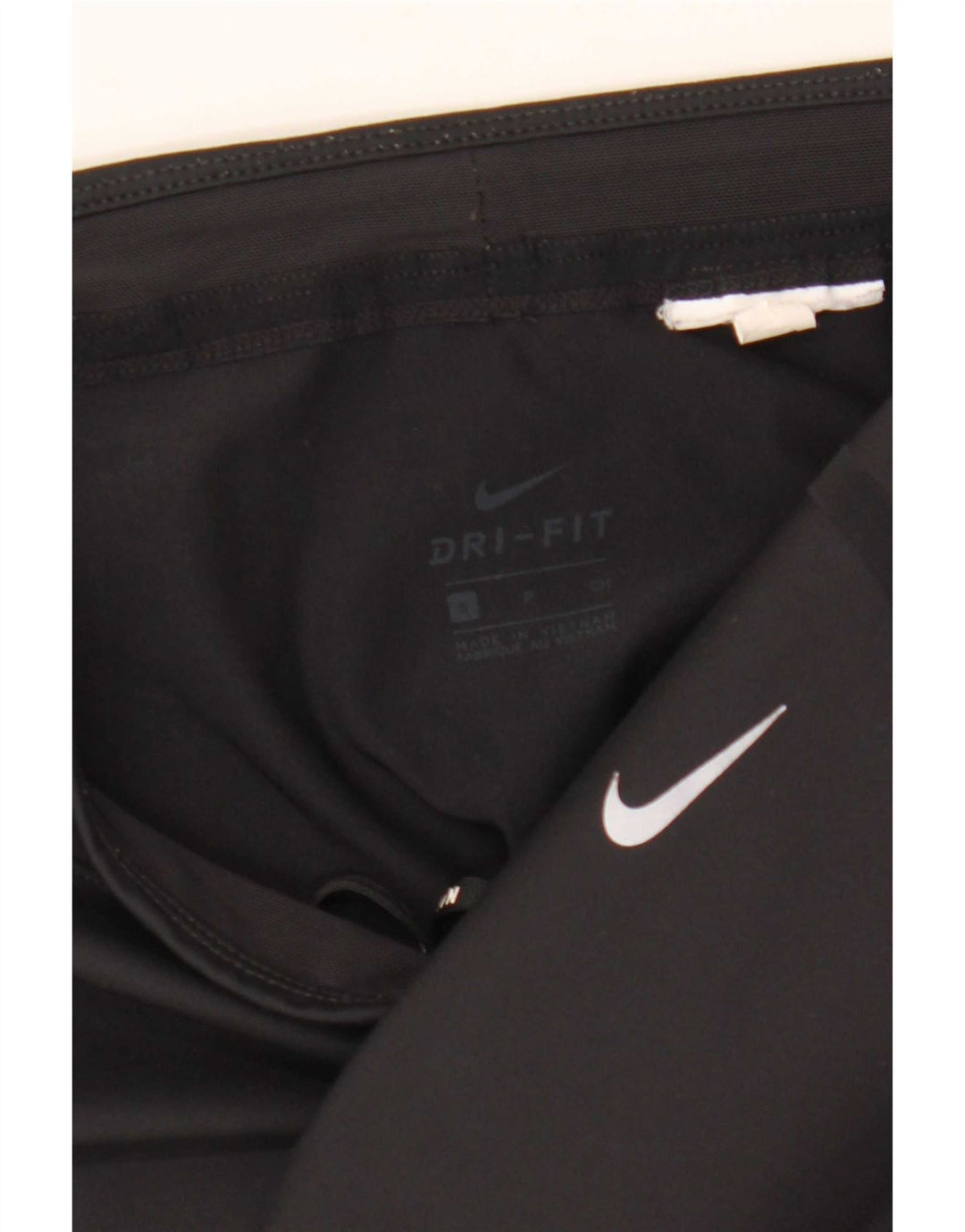 Nike Dame Dri Fit Leggings UK 10 Small Black