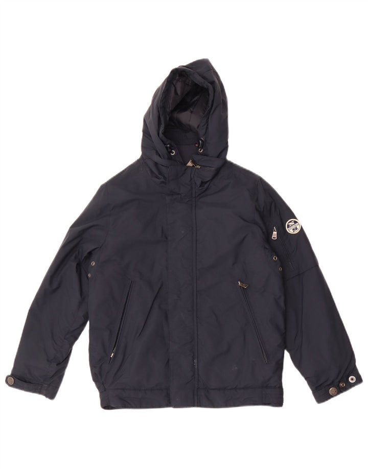 North Sails drenge hættepolstret jakke 5-6 år marineblå polyakryl