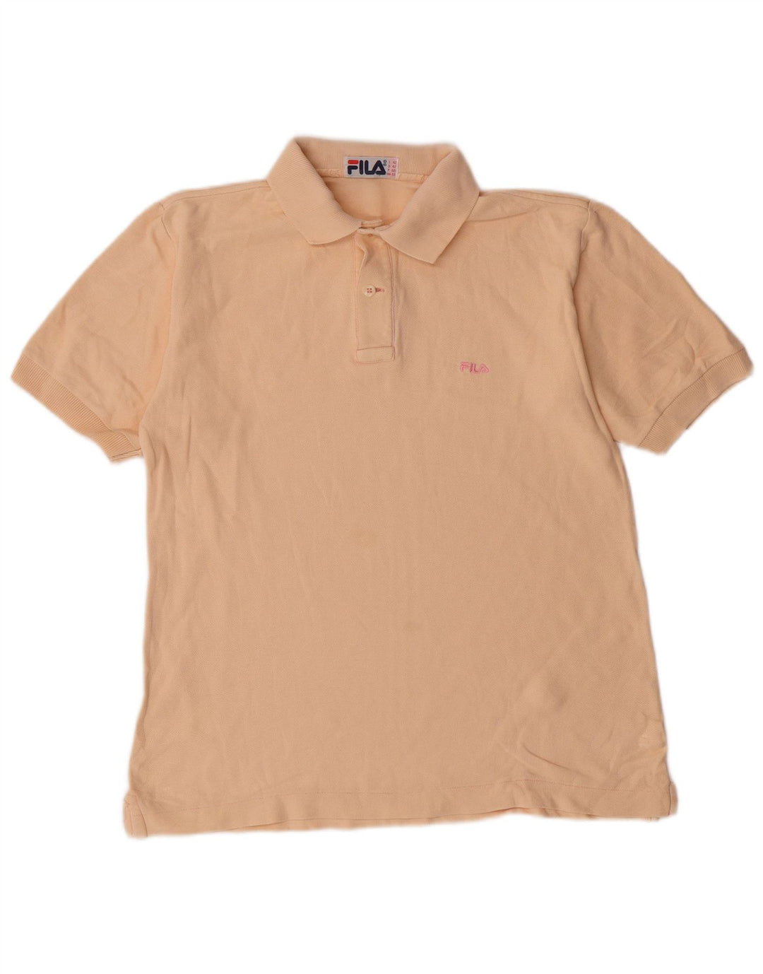 Fila Dame Polo Shirt IT 42 Medium Beige