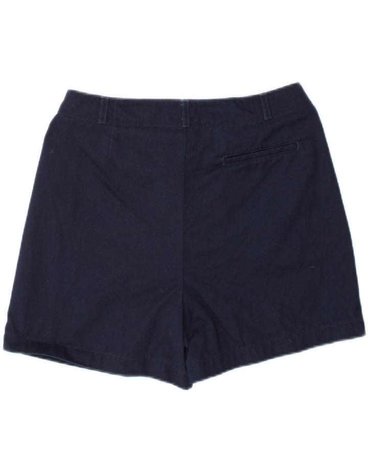 DOCKERS Womens Petite Chino Shorts US 8 Medium W28 Navy Blue Cotton Vintage Dockers and Second-Hand Dockers from Messina Hembry 
