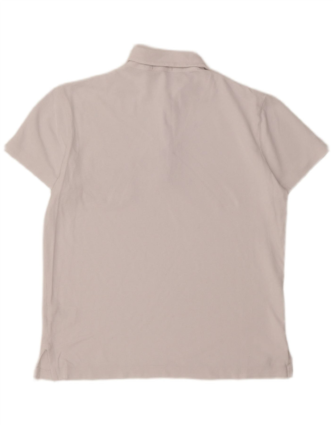 POLO RALPH LAUREN Mens Polo Shirt Medium White Cotton